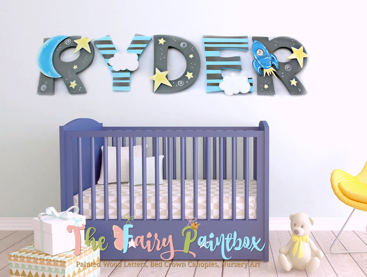 Baby name letters sales for nursery